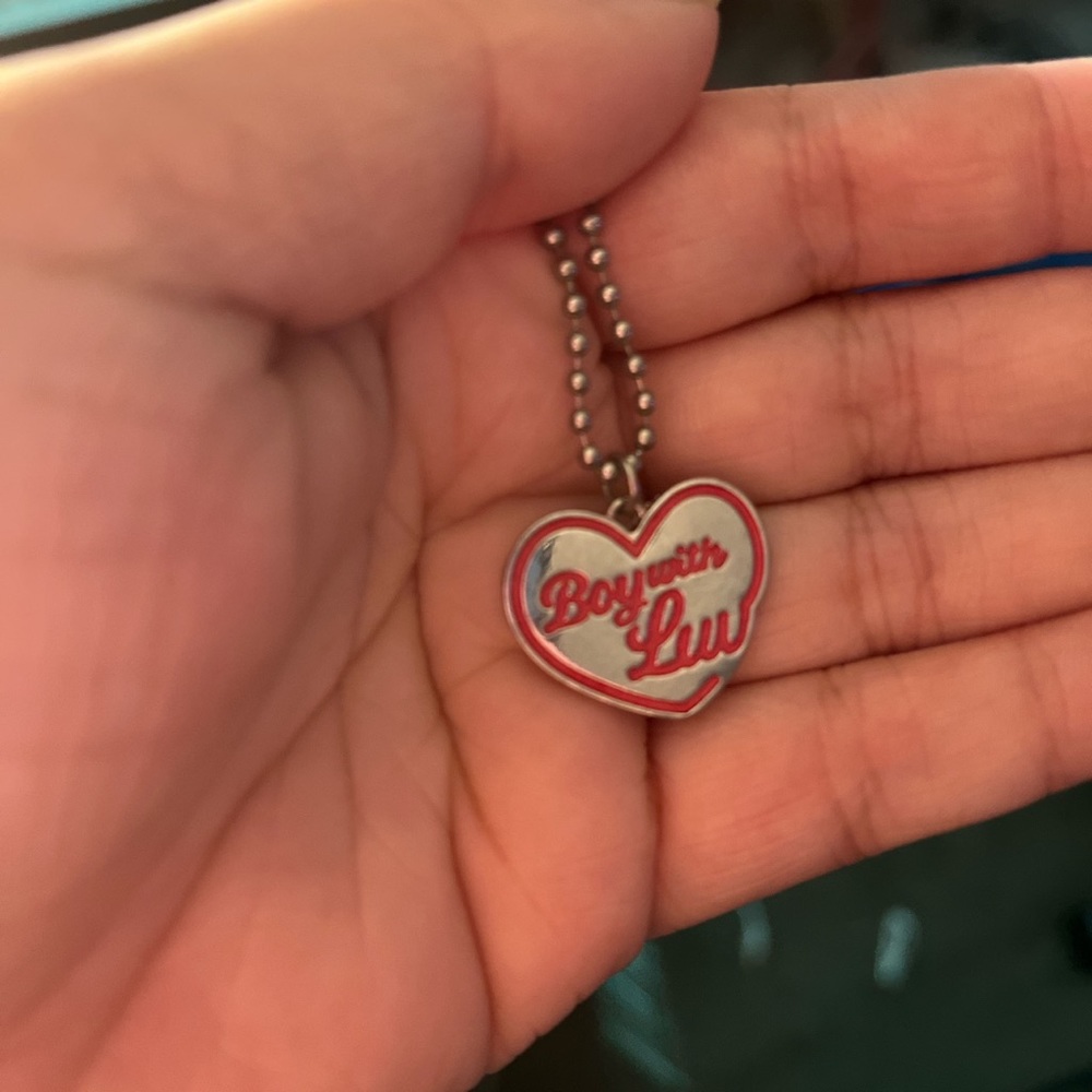 BTS Boy With Luv Necklace